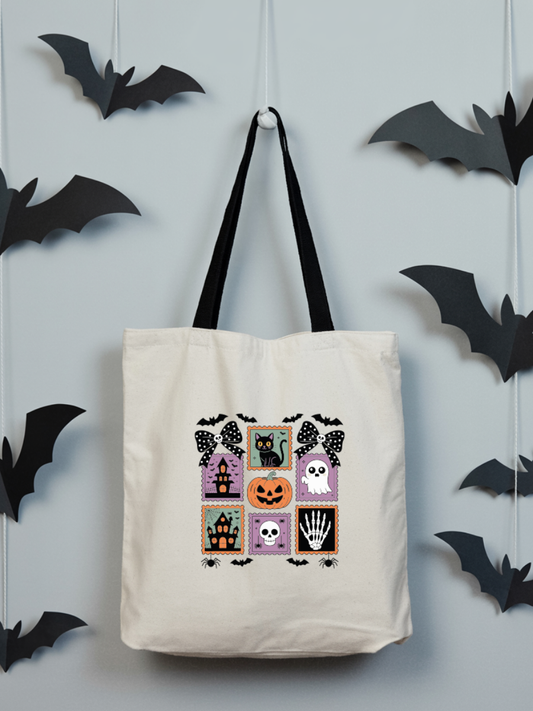 Ecobag | Tote Bag | Saco 100% Algodão Ecológico | Halloween