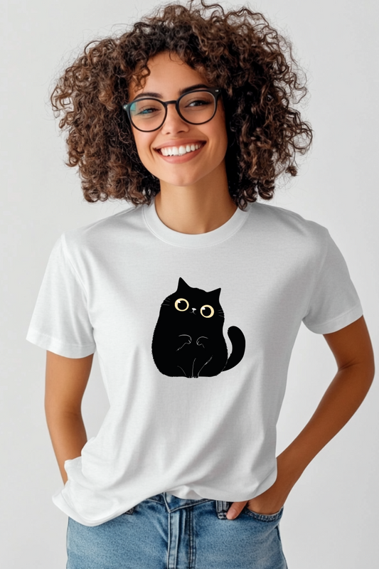 T-Shirt 100% Algodão | Cat