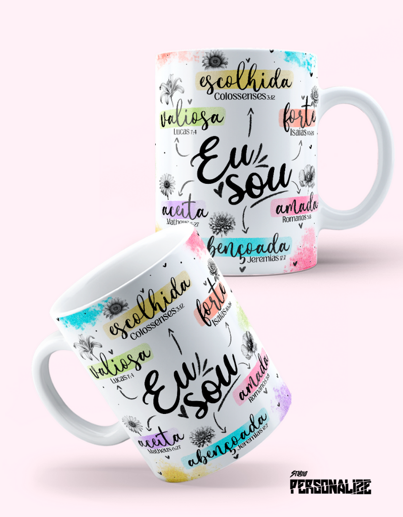 Caneca "Eu sou"