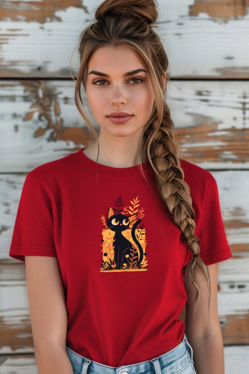 T-Shirt 100% Algodão | Gato