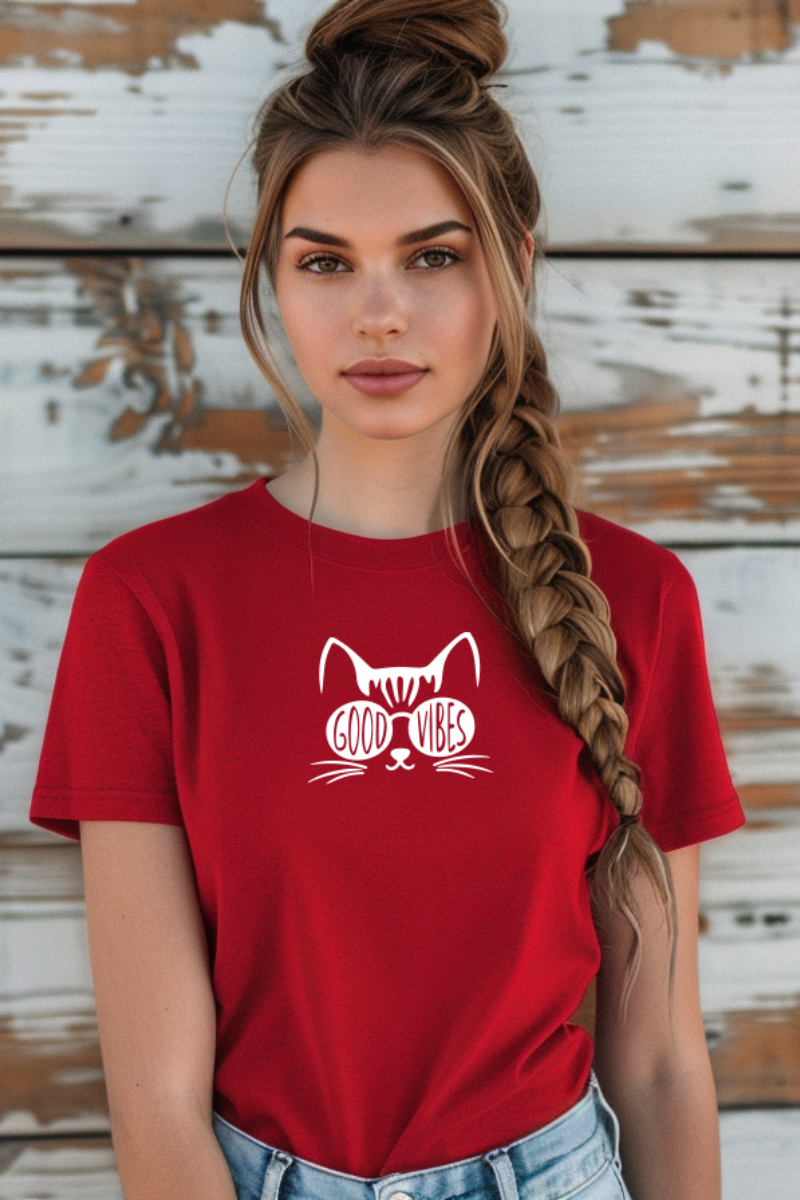 T-Shirt 100% Algodão | Good Vibes