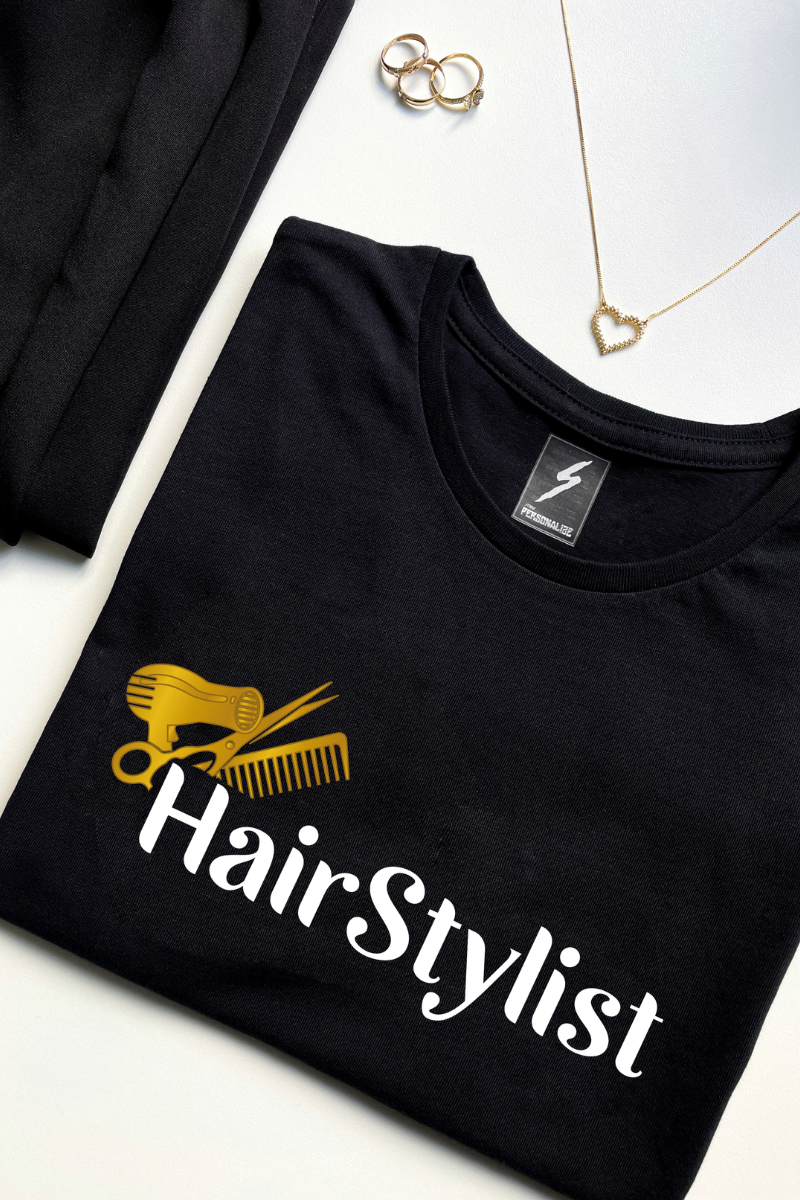 T-Shirt HairStylist 100% Algodão