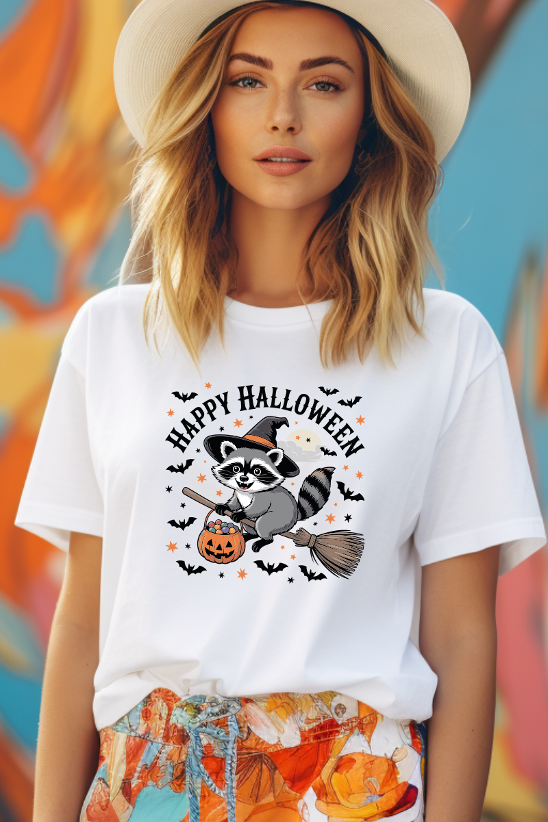 T-Shirt 100% Algodão | Happy Halloween