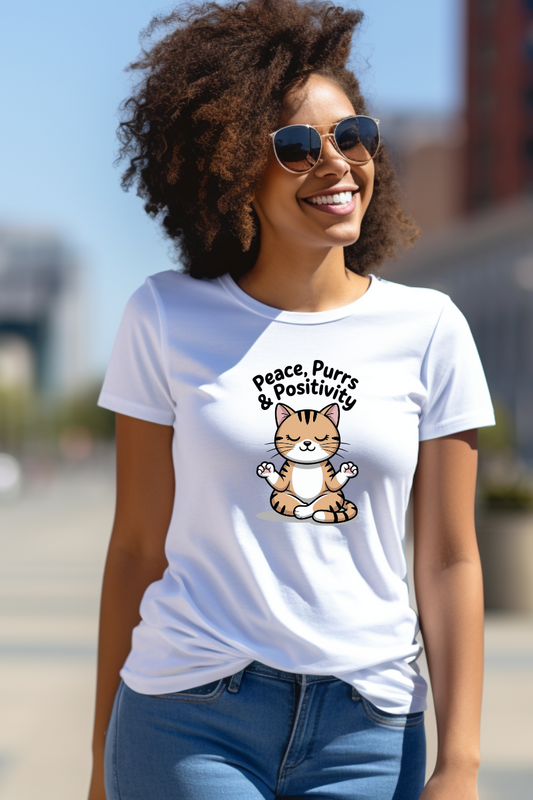 T-Shirt 100% Algodão | Cat