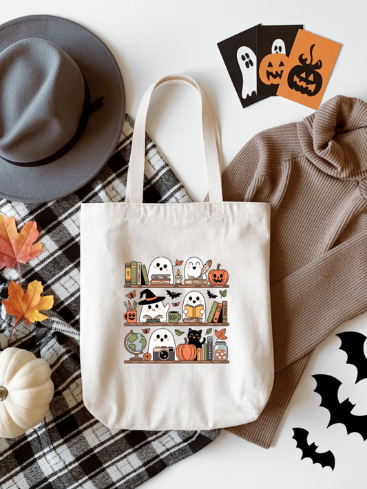Ecobag | Tote Bag | Saco 100% Algodão Ecológico | Halloween