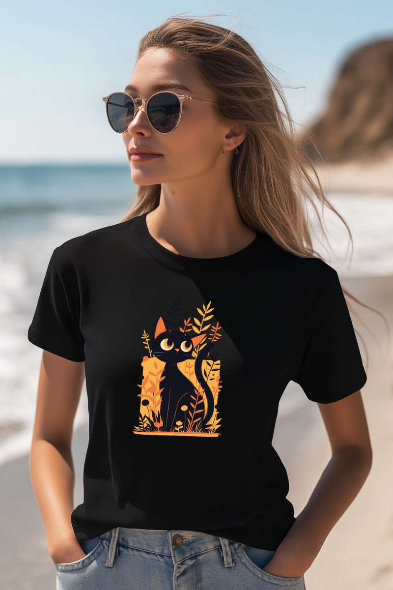 T-Shirt 100% Algodão | Gato