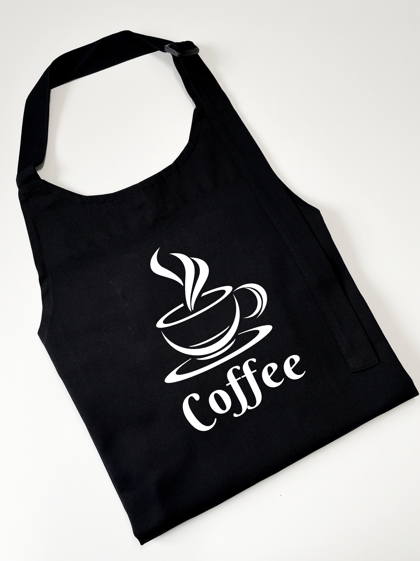 Avental Bata Profissional Preto Coffee