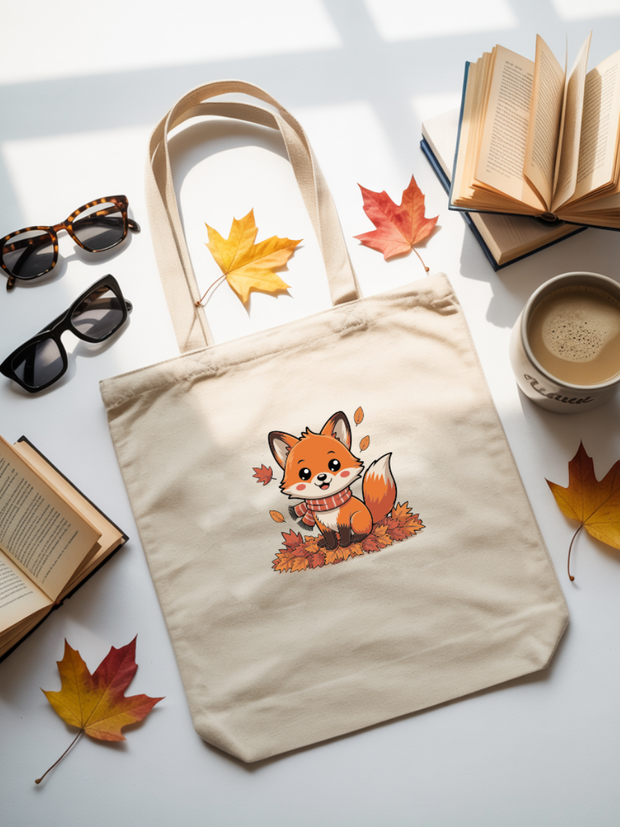 Ecobag | Tote Bag | Saco 100% Algodão Ecológico | Outono
