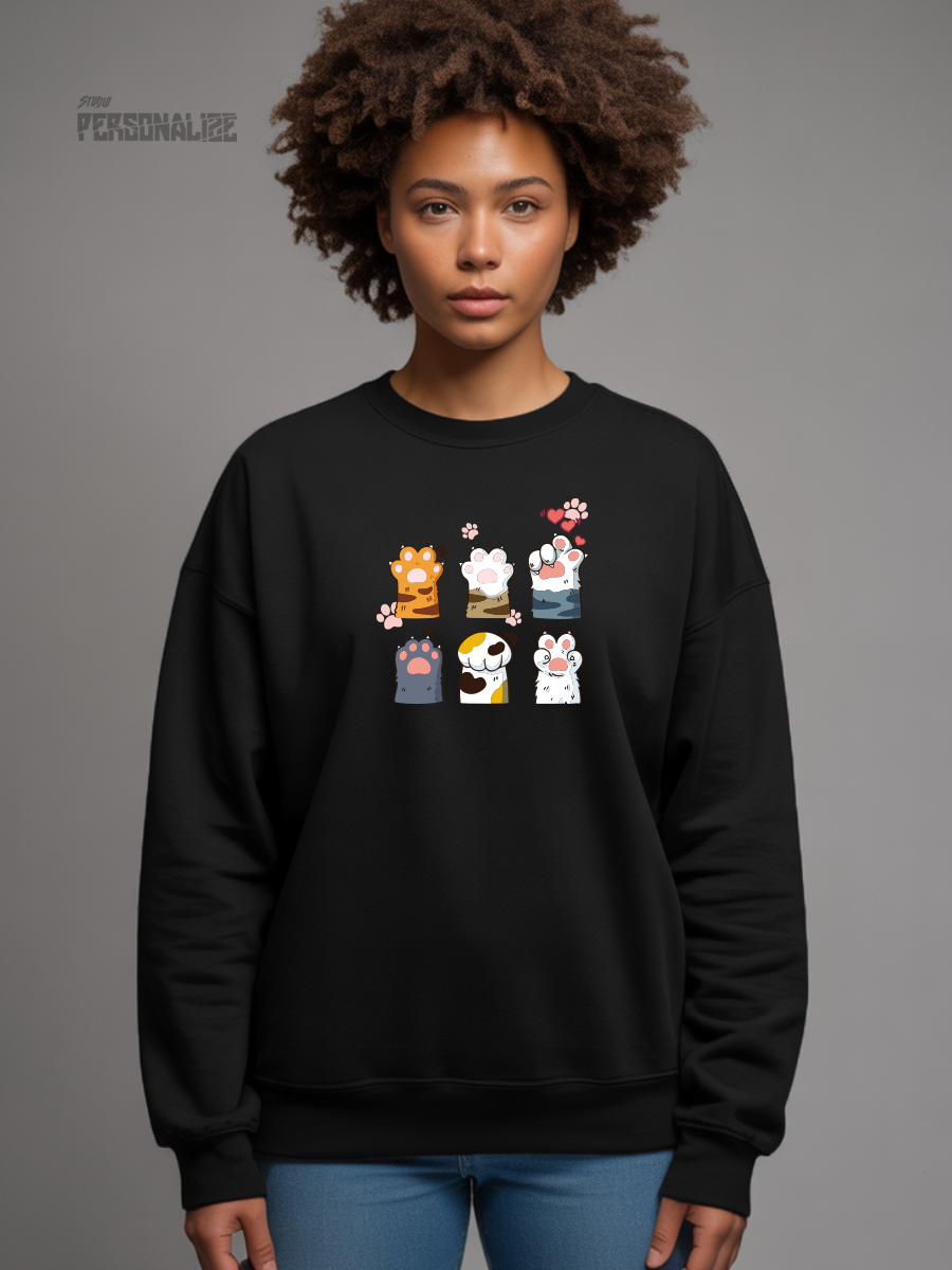 Camisola Sweatshirt Cats Conforto e Durabilidade