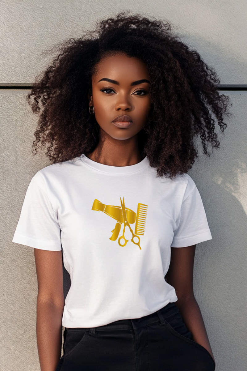 T-Shirt Cabeleireira Secador 100% Algodão