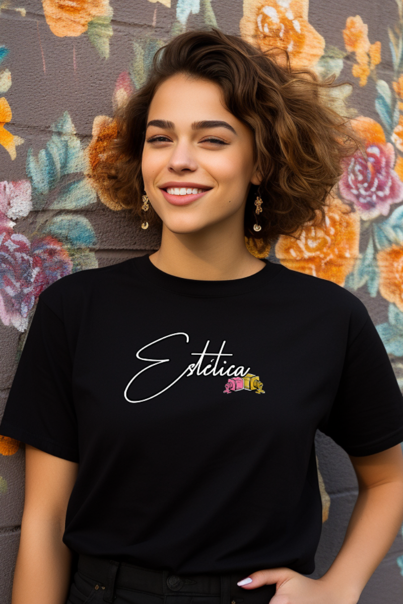 T-Shirt Estética 100% Algodão