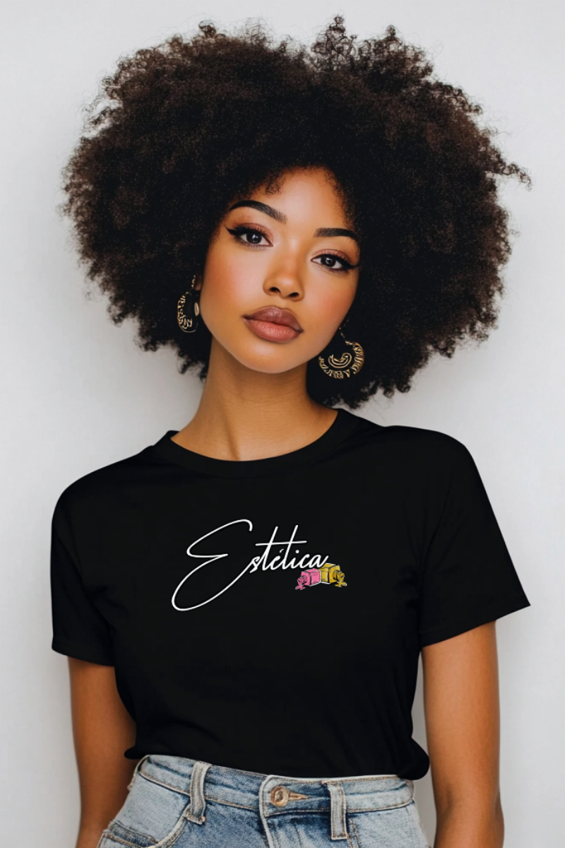 T-Shirt Estética 100% Algodão