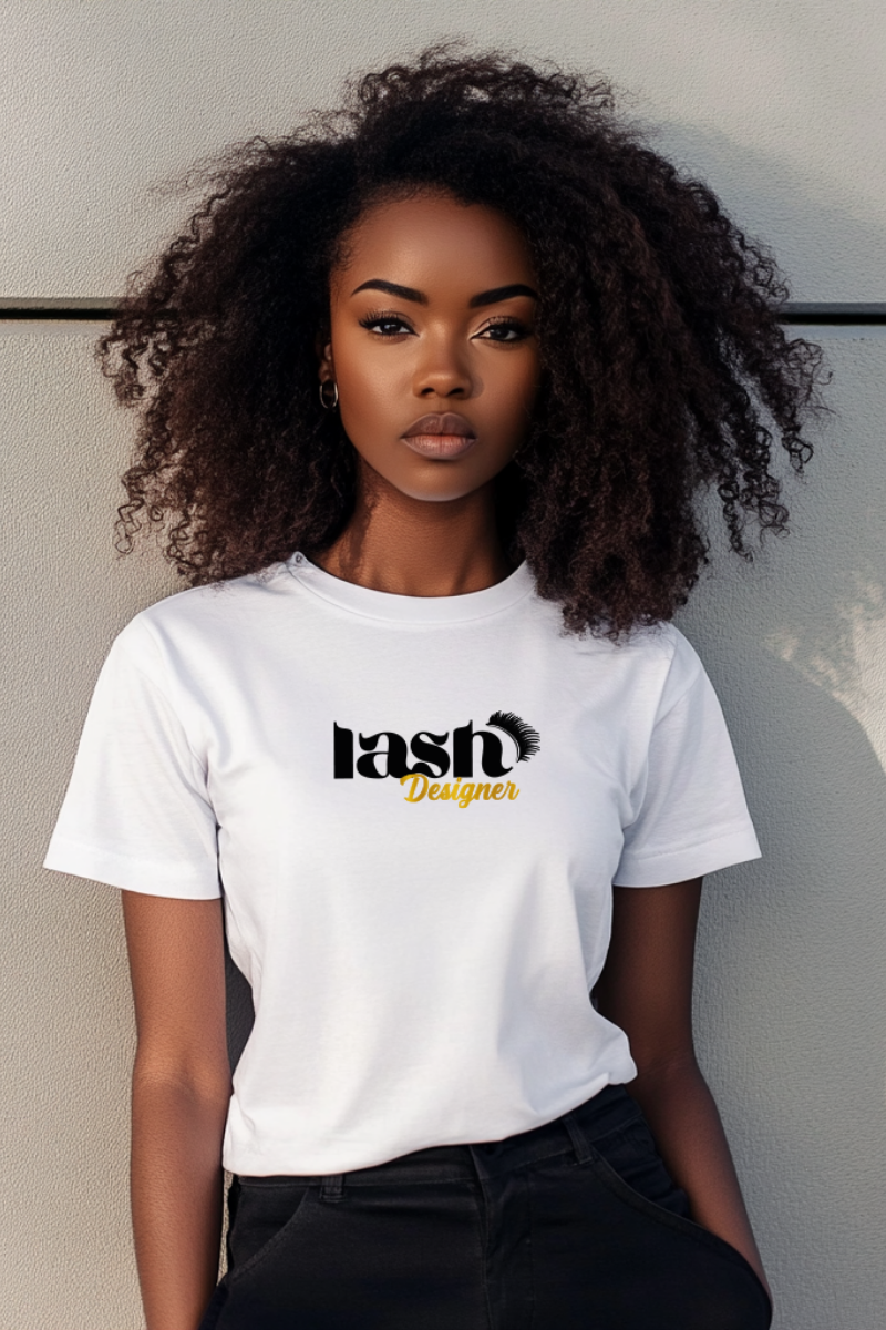 T-Shirt Lash Designer 100% Algodão