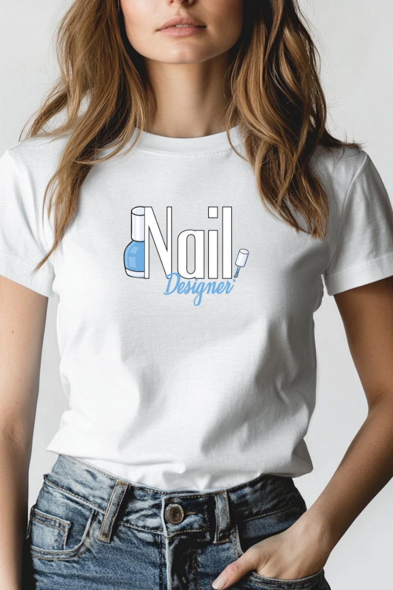 T-Shirt Nail 100% Algodão
