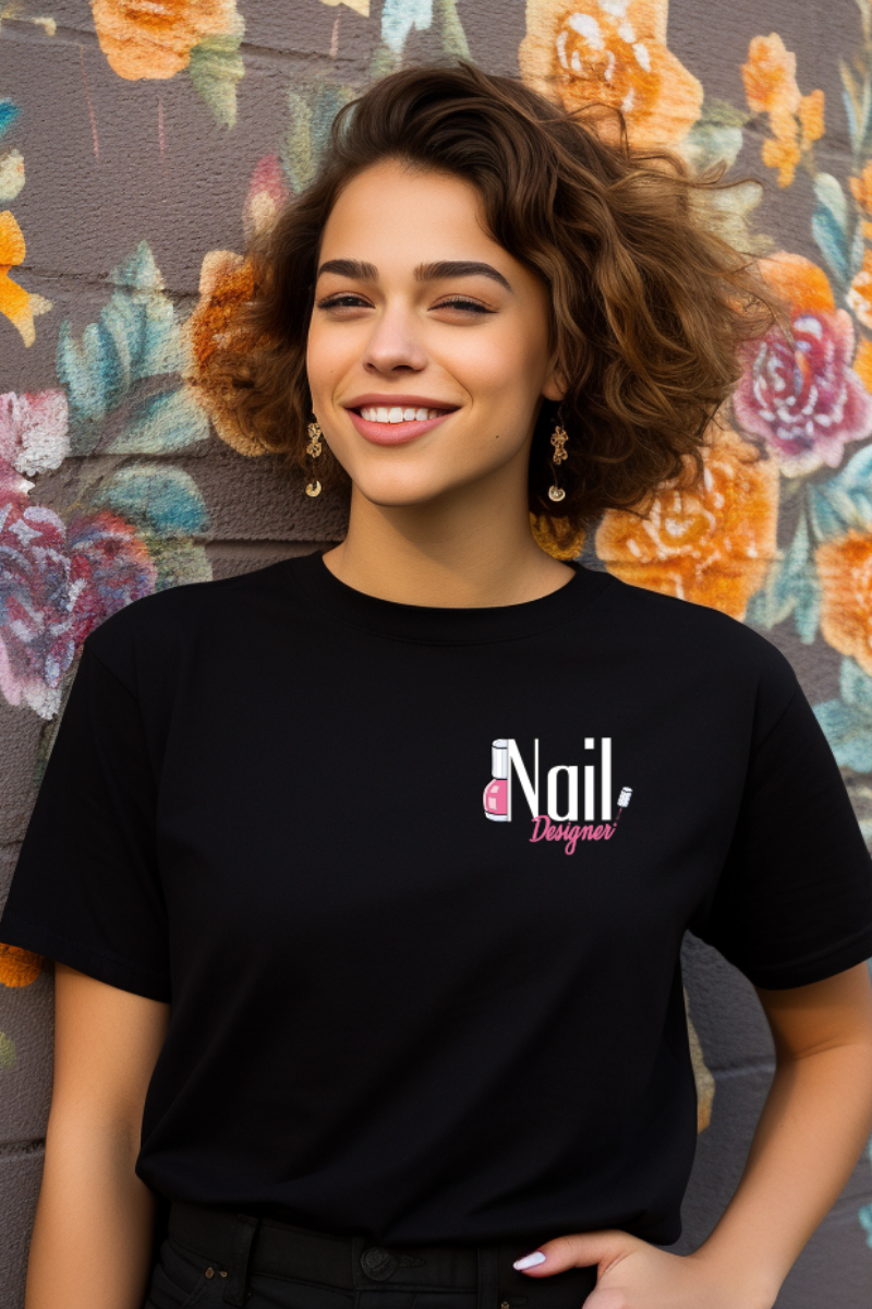 T-Shirt Nail 100% Algodão