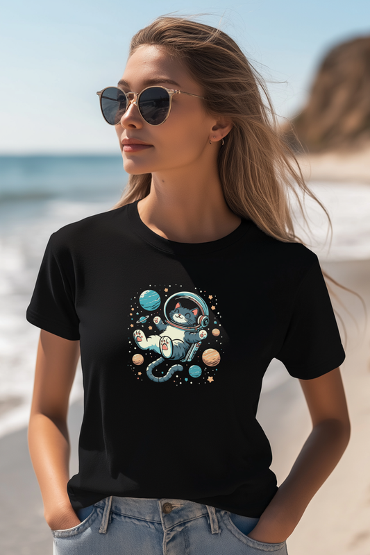 T-Shirt 100% Algodão | Gato