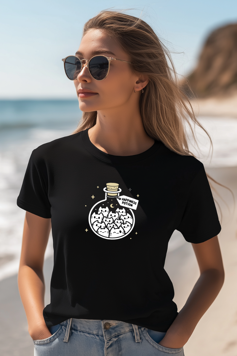 T-Shirt 100% Algodão | Gato