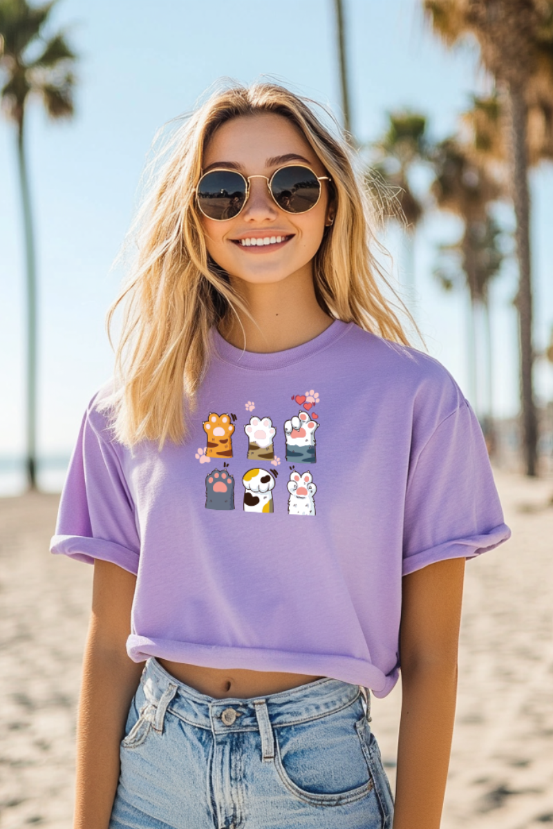 T-Shirt 100% Algodão | Gato