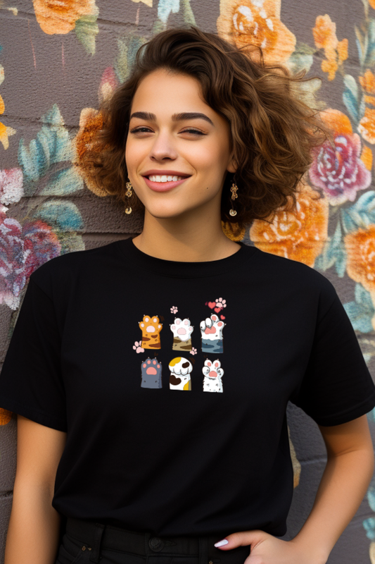 T-Shirt 100% Algodão | Gato