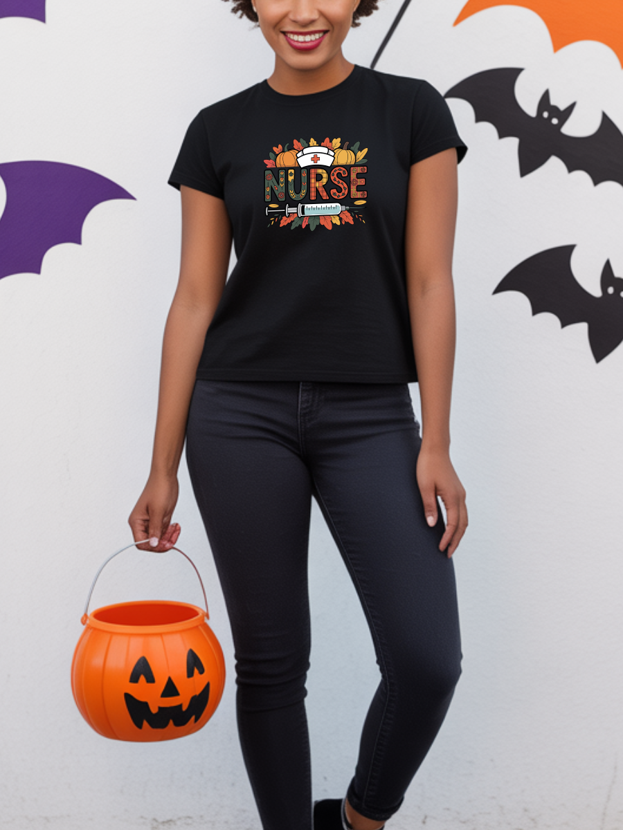 T-Shirt 100% Algodão | Outono | Nurse