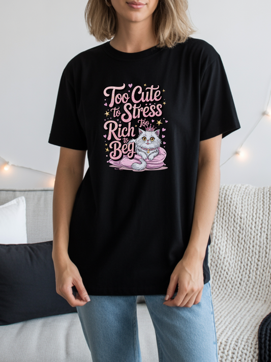 T-Shirt 100% Algodão | Cat