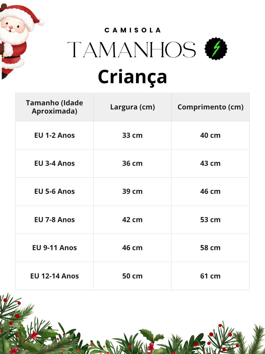 Camisola de Natal Criança 🎄