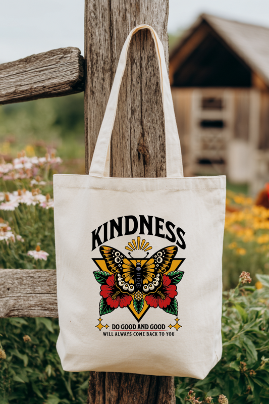 Ecobag | Tote Bag | Saco 100% Algodão Ecológico | Kindness