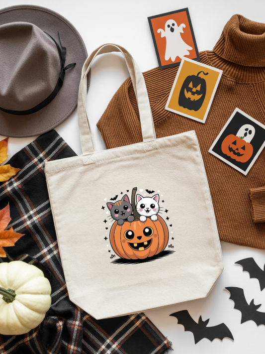 Ecobag | Tote Bag | Saco 100% Algodão Ecológico | Halloween