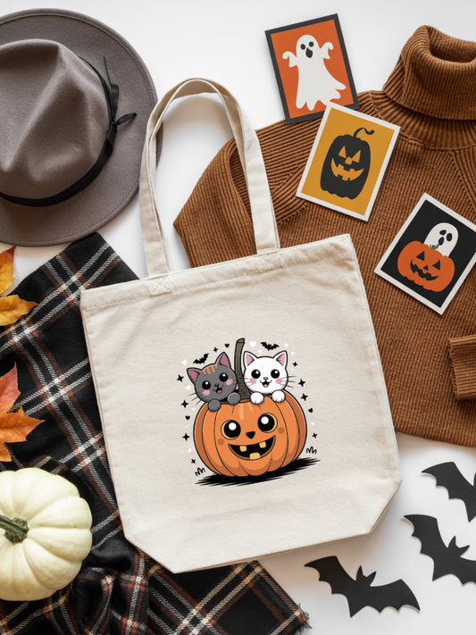Ecobag | Tote Bag | Saco 100% Algodão Ecológico | Halloween