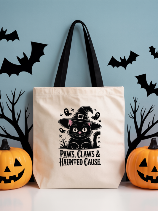 Ecobag | Tote Bag | Saco 100% Algodão Ecológico | Halloween