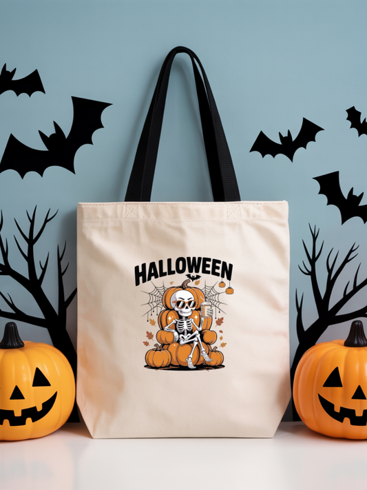 Ecobag | Tote Bag | Saco 100% Algodão Ecológico | Halloween