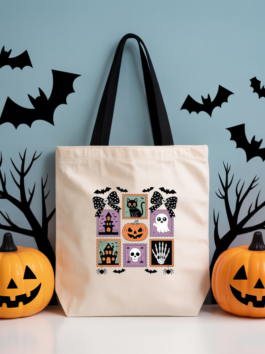 Ecobag | Tote Bag | Saco 100% Algodão Ecológico | Halloween