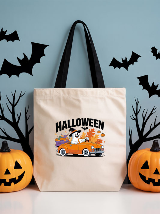 Ecobag | Tote Bag | Saco 100% Algodão Ecológico | Halloween