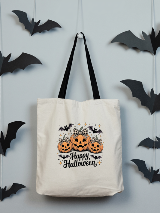 Ecobag | Tote Bag | Saco 100% Algodão Ecológico | Halloween