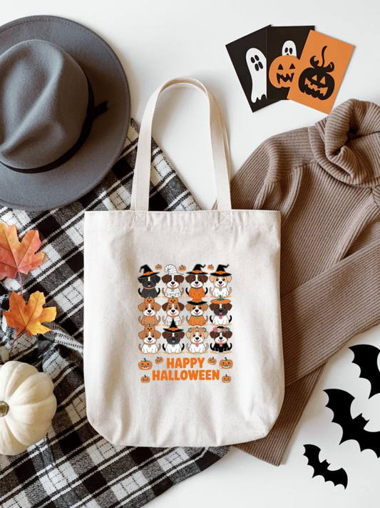 Ecobag | Tote Bag | Saco 100% Algodão Ecológico | Halloween