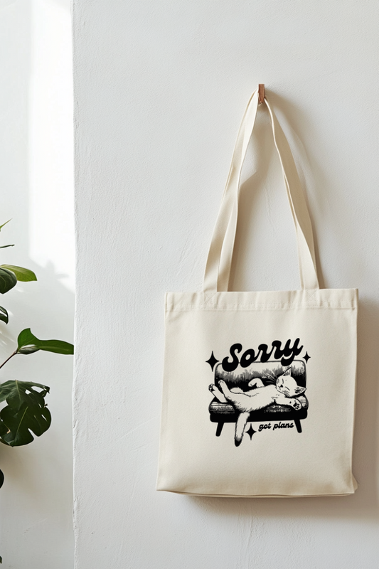 Ecobag | Tote Bag | Saco 100% Algodão Ecológico | Gato Sorry