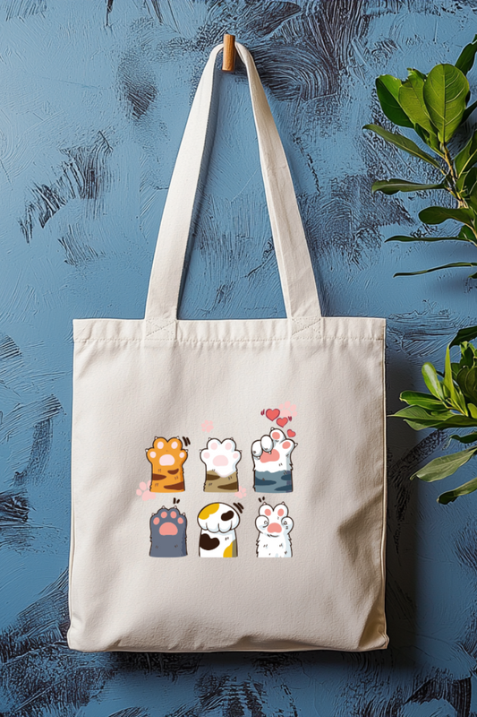 Ecobag | Tote Bag | Saco 100% Algodão Ecológico | Gato