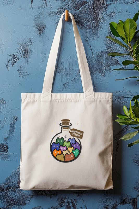Ecobag | Tote Bag | Saco 100% Algodão Ecológico | Gato