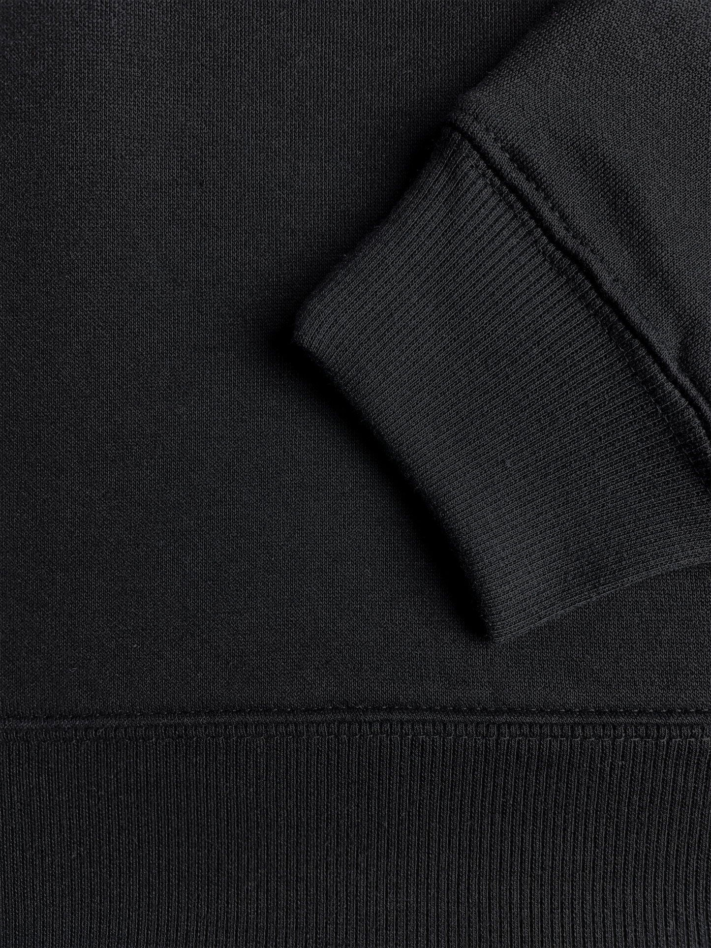 Sweatshirt preto estampa cabeleireira