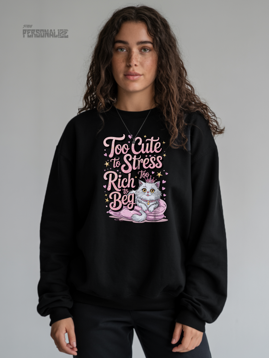 Camisola Sweatshirt | Cat | Conforto e Durabilidade
