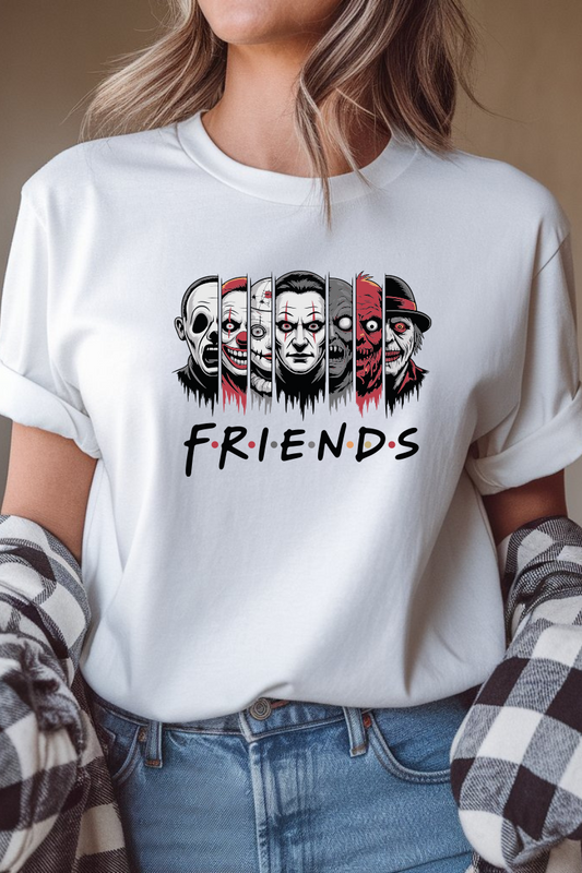 T-Shirt 100% Algodão | Halloween  | Friends