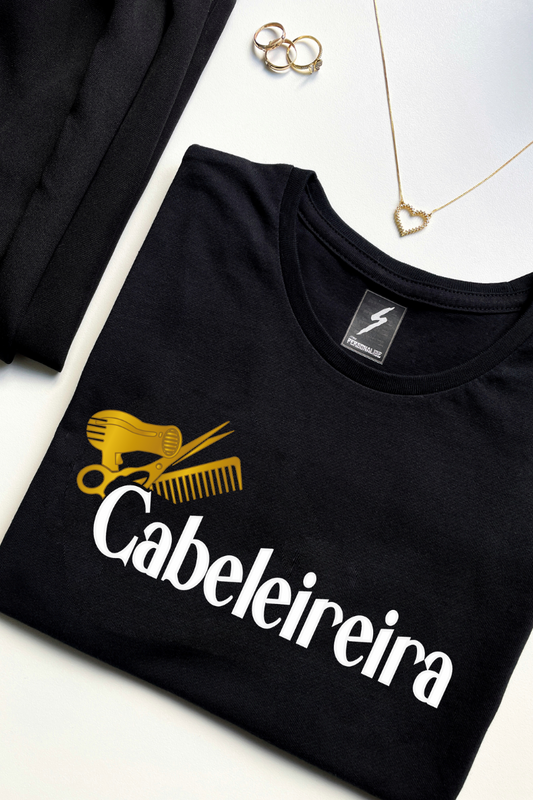 T-Shirt Cabeleireira 100% Algodão
