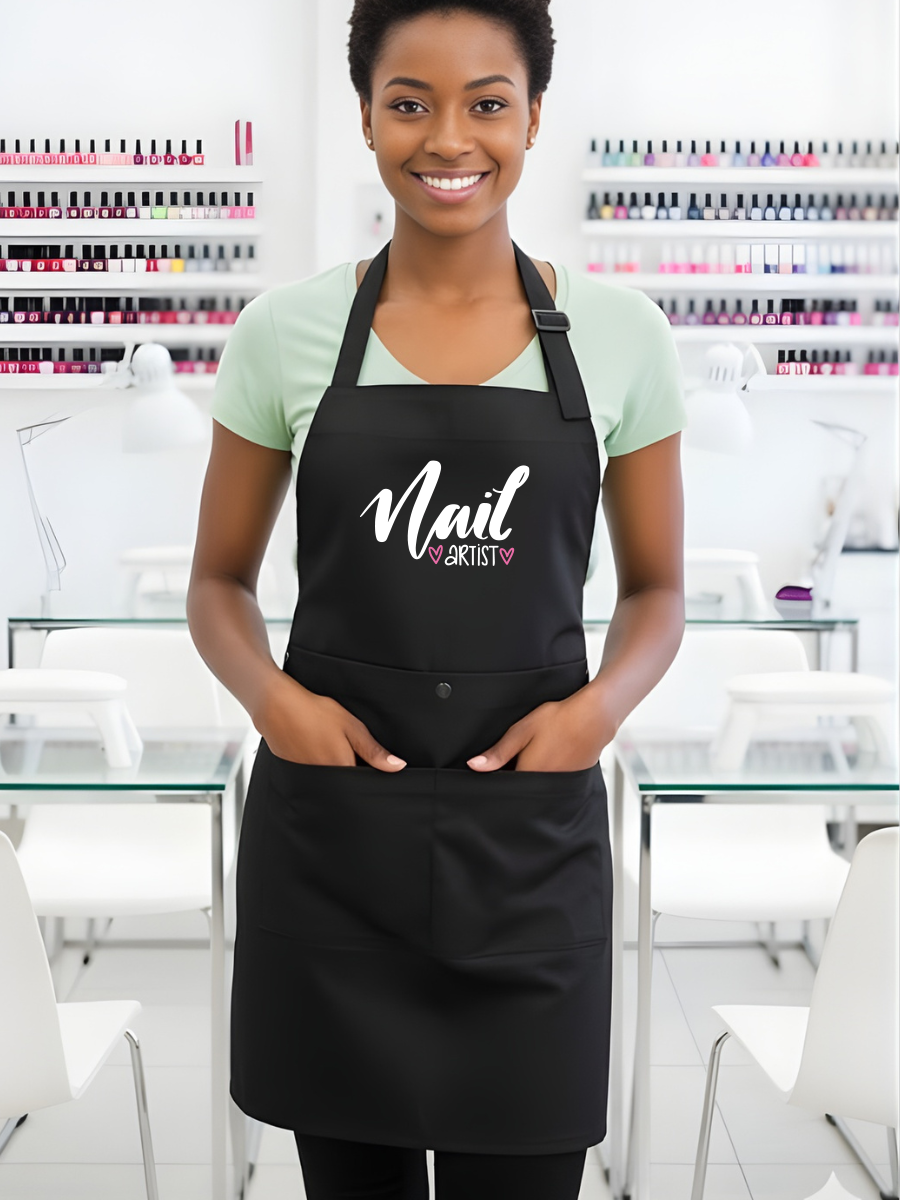 Avental Profissional 2 em 1 Nail Designer