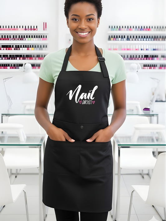 Avental Profissional 2 em 1 Nail Designer