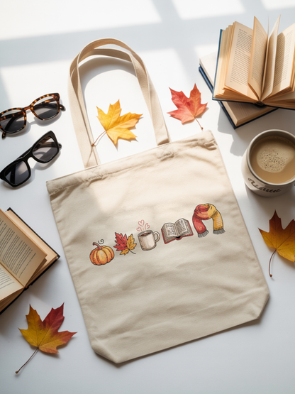 Ecobag | Tote Bag | Saco 100% Algodão Ecológico | Outono