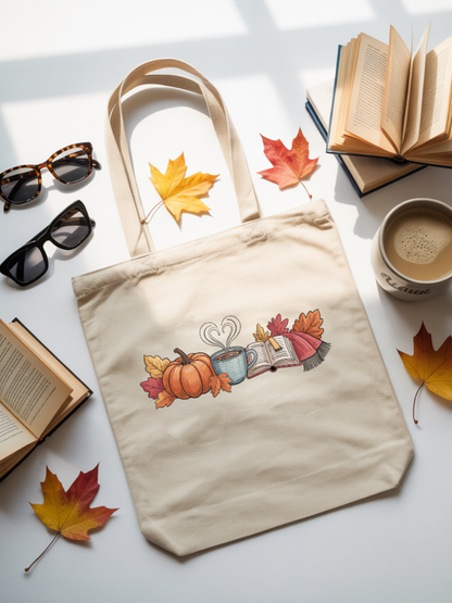 Ecobag | Tote Bag | Saco 100% Algodão Ecológico | Outono
