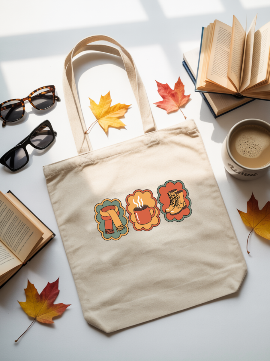 Ecobag | Tote Bag | Saco 100% Algodão Ecológico | Outono