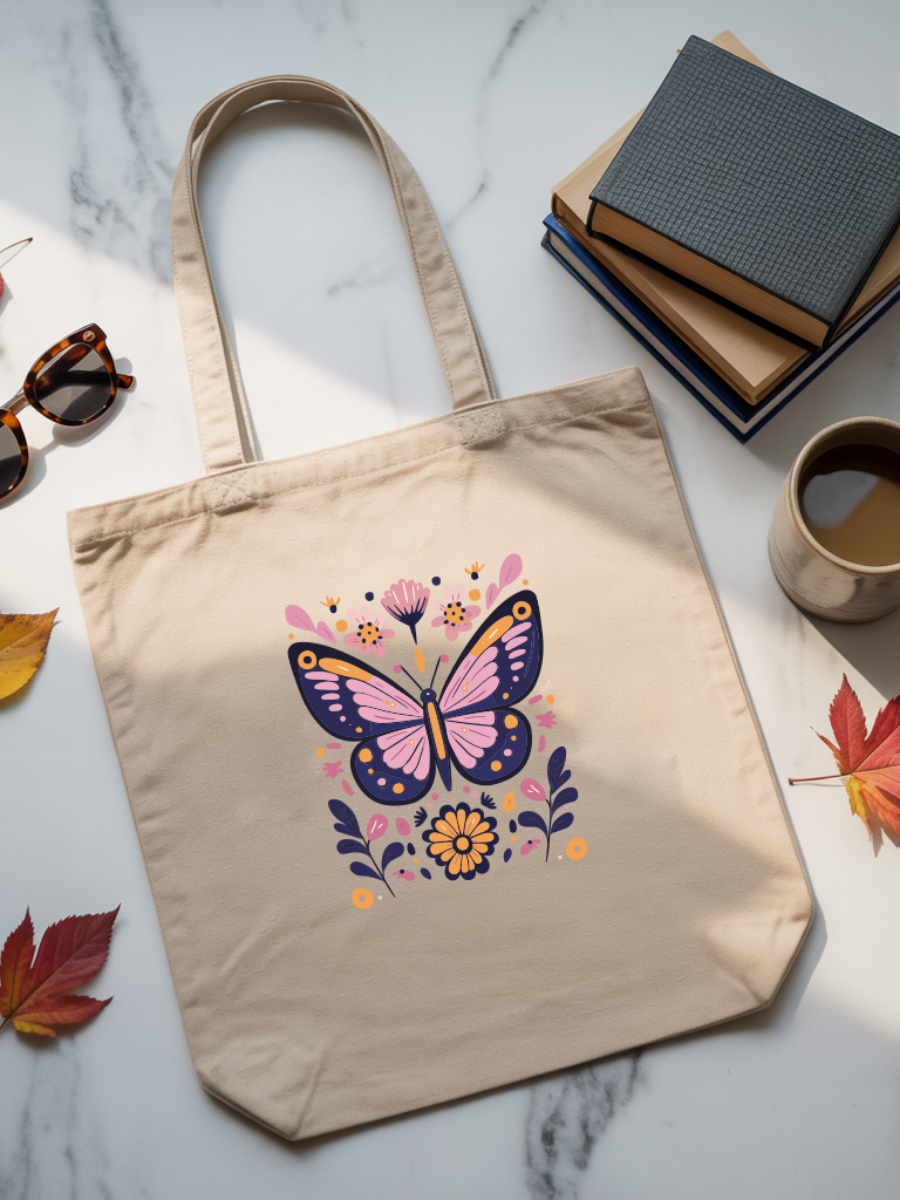 Ecobag | Tote Bag | Saco 100% Algodão Ecológico | Outono