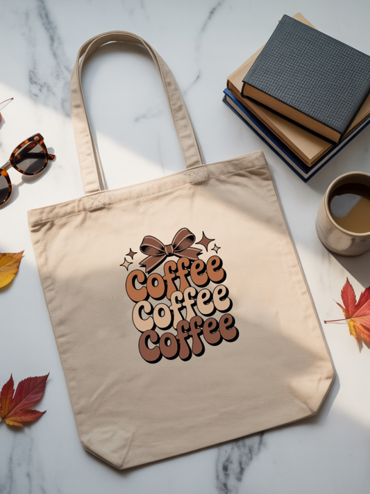 Ecobag | Tote Bag | Saco 100% Algodão Ecológico | Outono Coffee