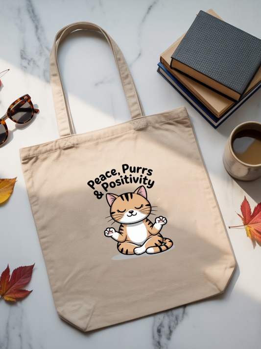 Ecobag | Tote Bag | Saco 100% Algodão Ecológico | Cat